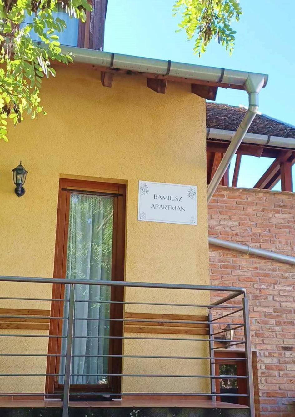 Bambusz Apartman Gyula Kültér fotó